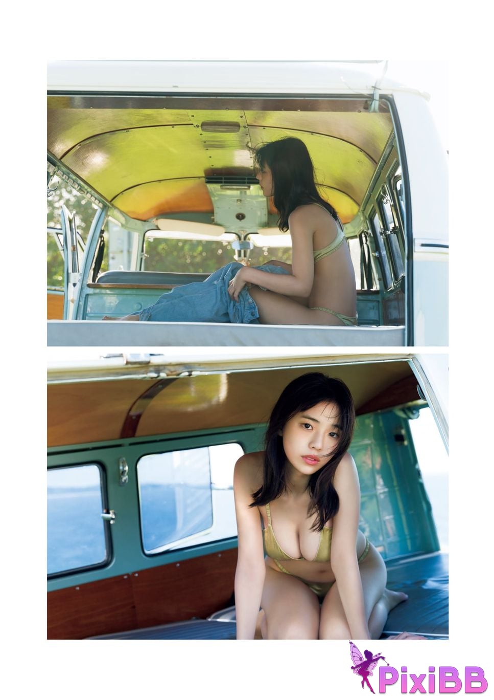 Japanese Idol Kikuchi Hina Photo book with bonus cuts only available in the digital version memory PixiBB.COM 011