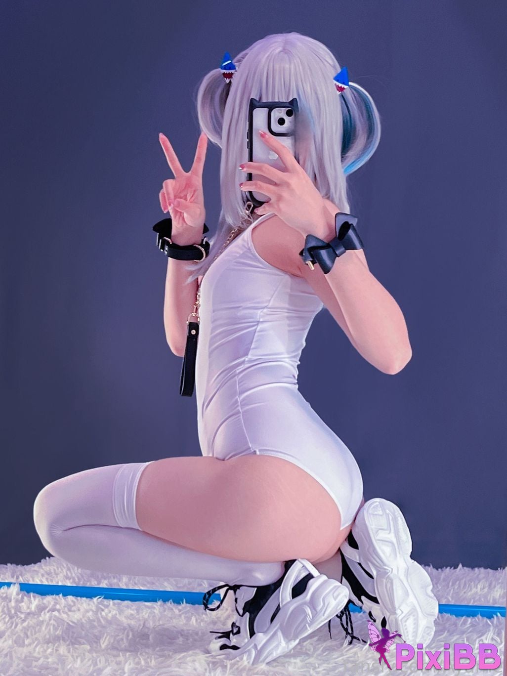 Cosplay Ayame base Gura Swimsuit PixiBB.COM 005