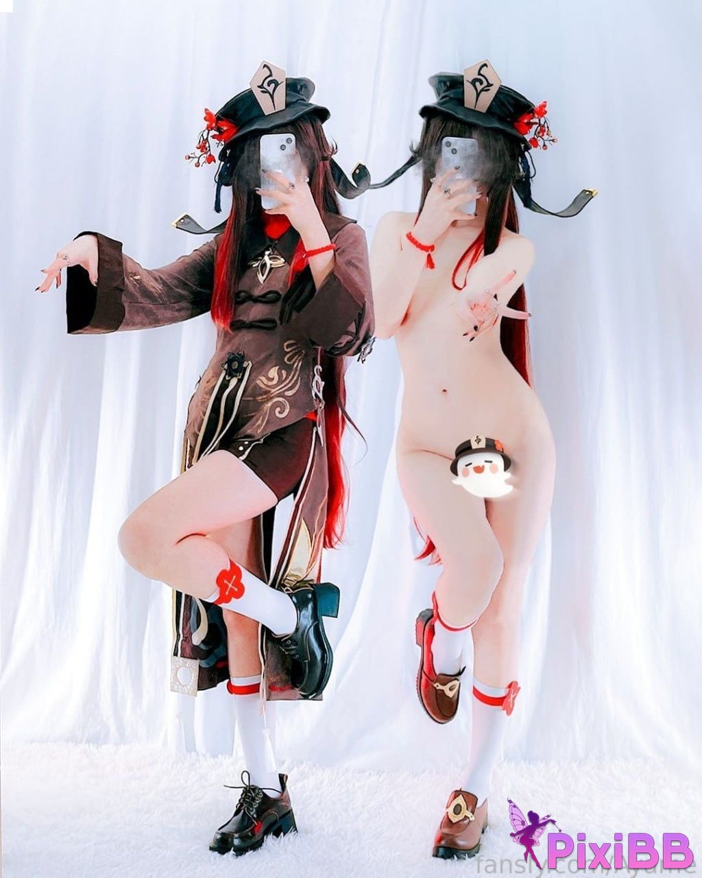 Coser Ayame base Hutao Genshin Impact PixiBB.COM 031