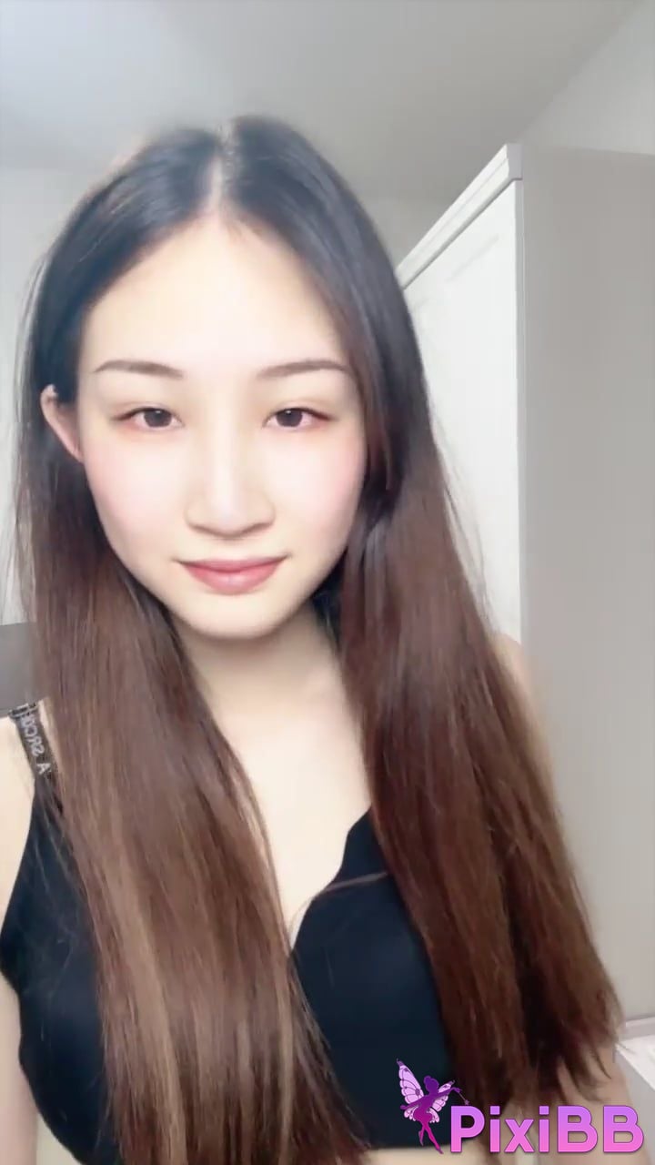 Little Huihui The goddess without makeup is a college student Snow white jade body PixiBB.COM 020