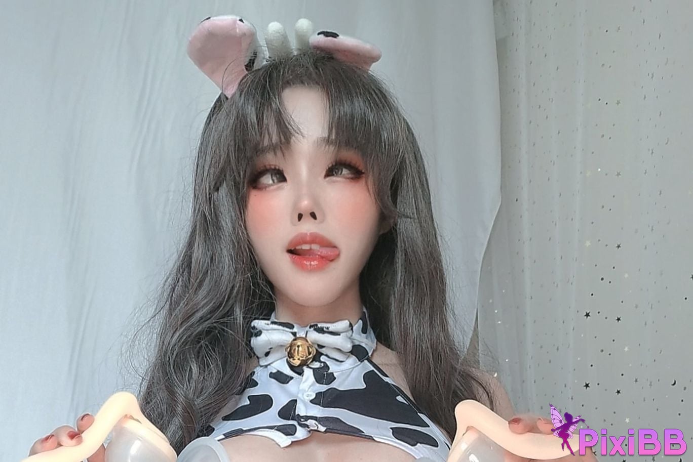 Cosplayer Titanium alloy TiTi Niu PixiBB.COM 002