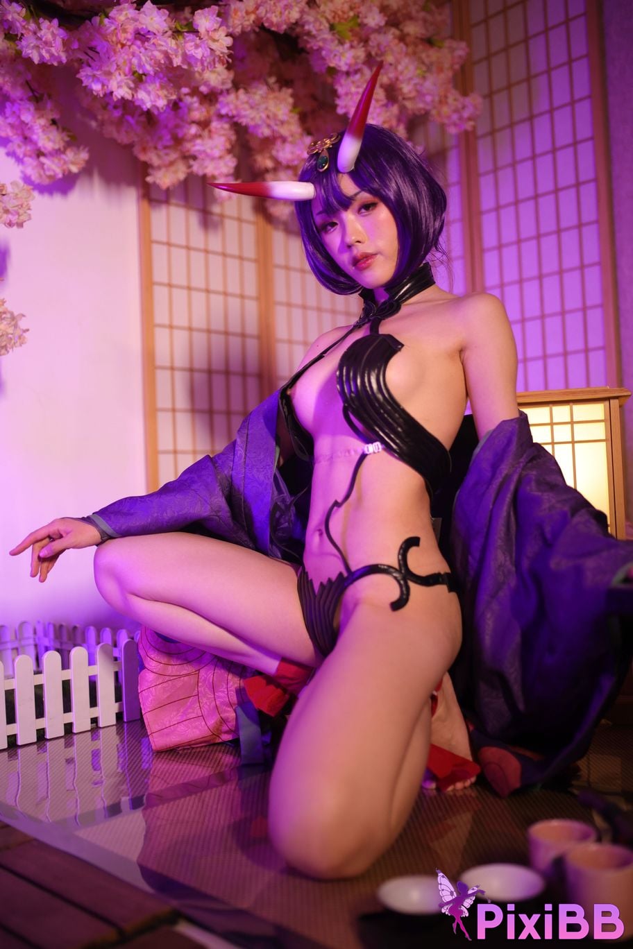 Cosplayer Titanium alloy TiTi Drinking wine PixiBB.COM 167