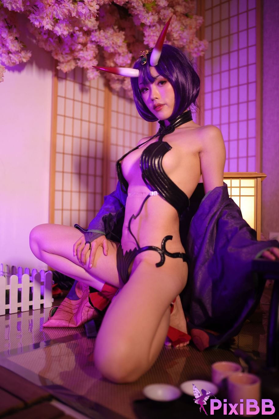 Cosplayer Titanium alloy TiTi Drinking wine PixiBB.COM 168