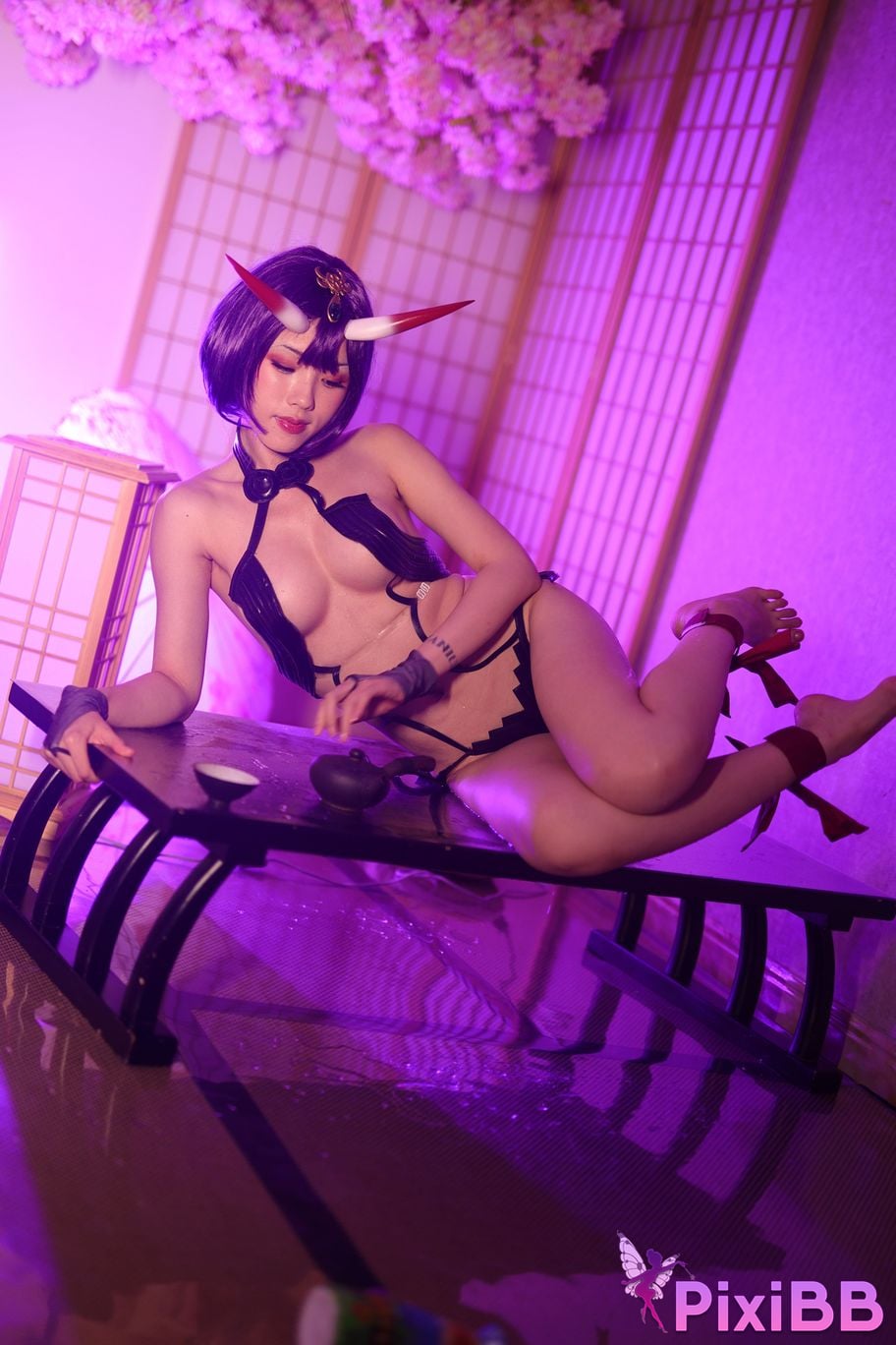 Cosplayer Titanium alloy TiTi Drinking wine PixiBB.COM 240