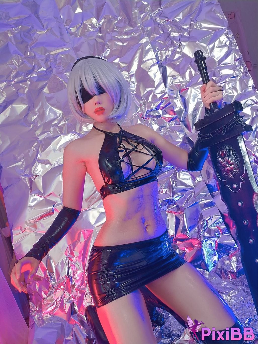 Cosplayer Titanium alloy TiTi Salt baked chicken PixiBB.COM 003