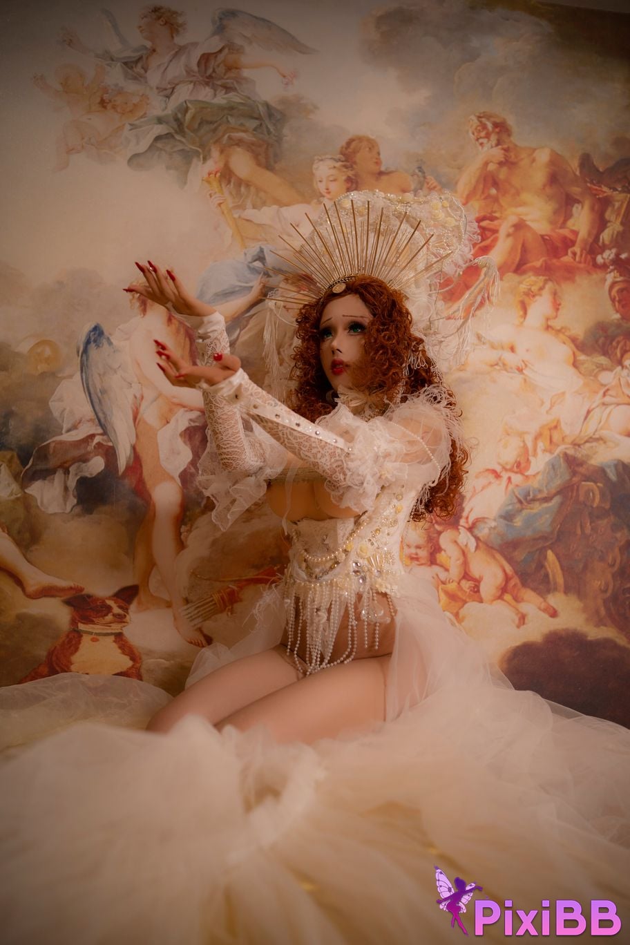 Cosplayer Titanium alloy TiTi Our Lady of Christmas PixiBB.COM 005