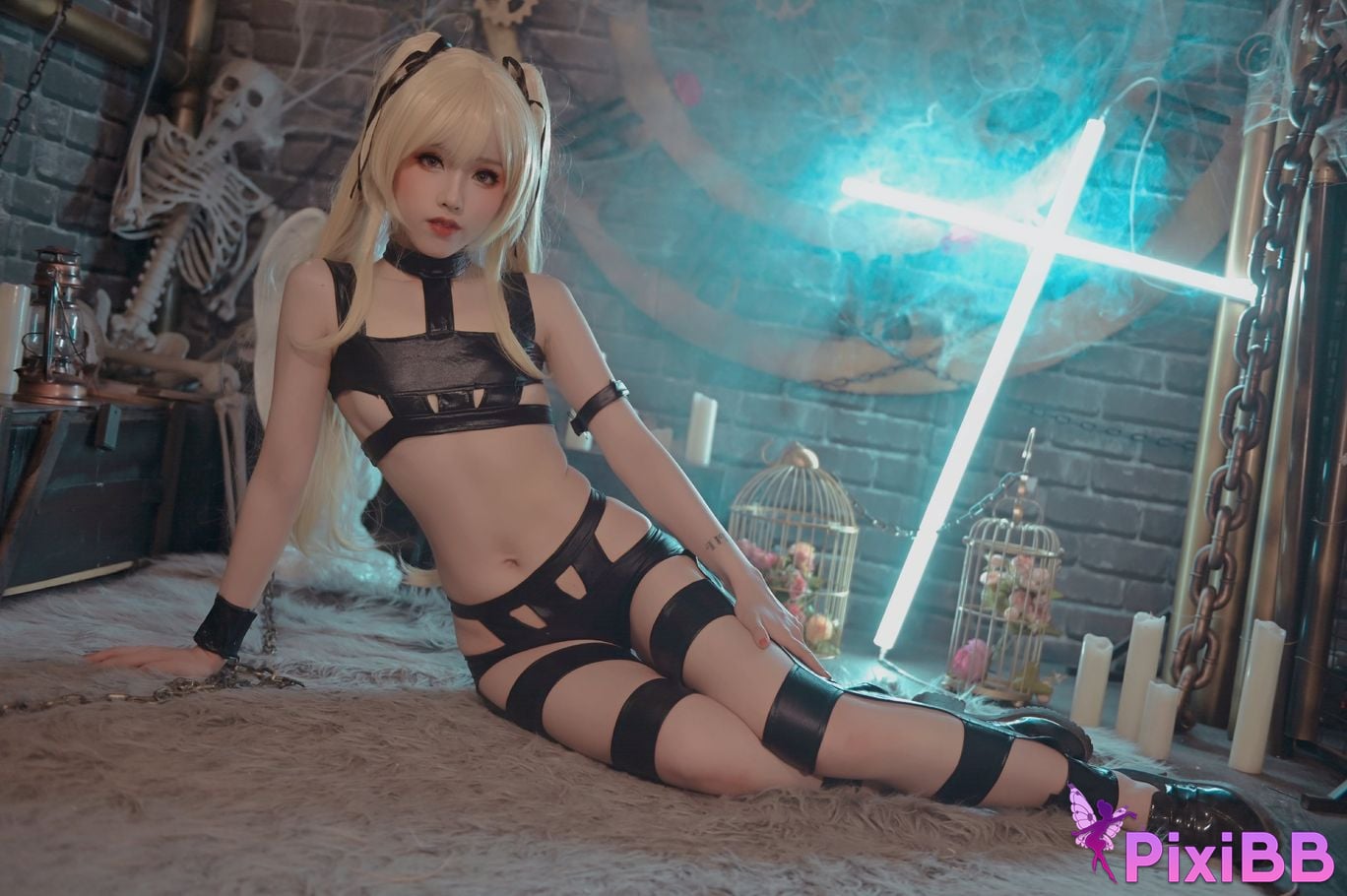 Cosplayer Titanium alloy TiTi Yinglili corset PixiBB.COM 005