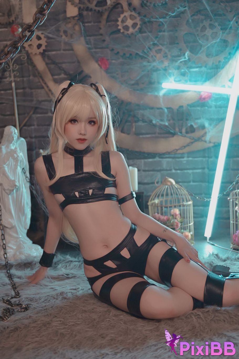 Cosplayer Titanium alloy TiTi Yinglili corset PixiBB.COM 008