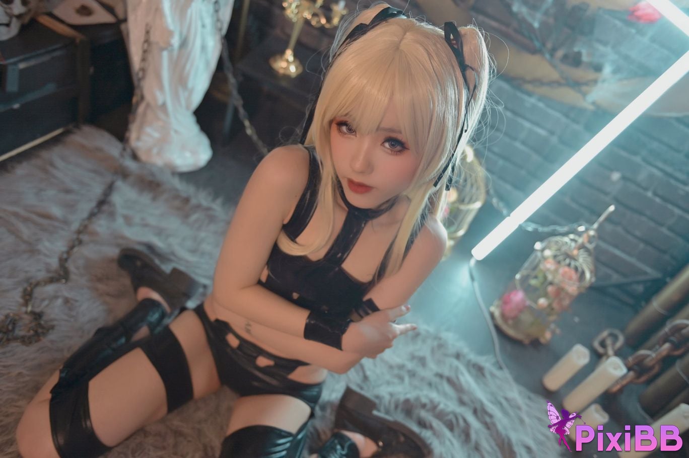 Cosplayer Titanium alloy TiTi Yinglili corset PixiBB.COM 011