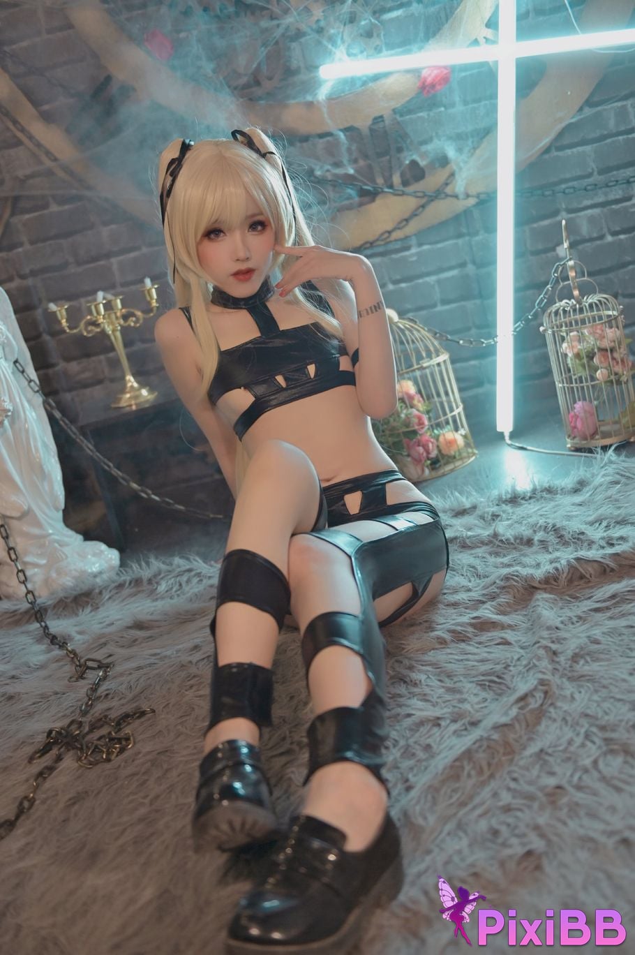 Cosplayer Titanium alloy TiTi Yinglili corset PixiBB.COM 012