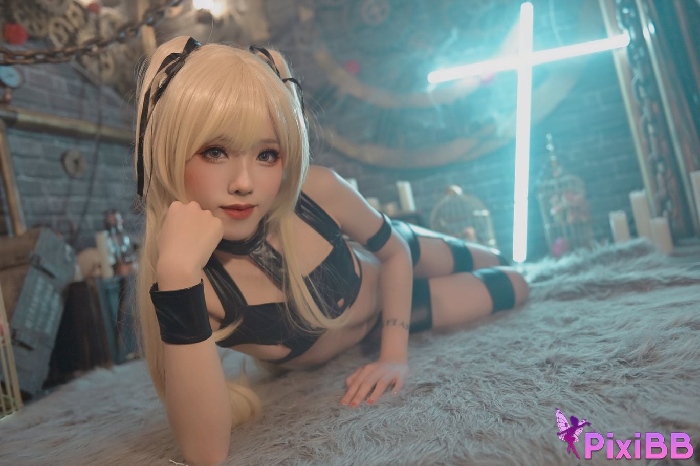 Cosplayer Titanium alloy TiTi Yinglili corset PixiBB.COM 016