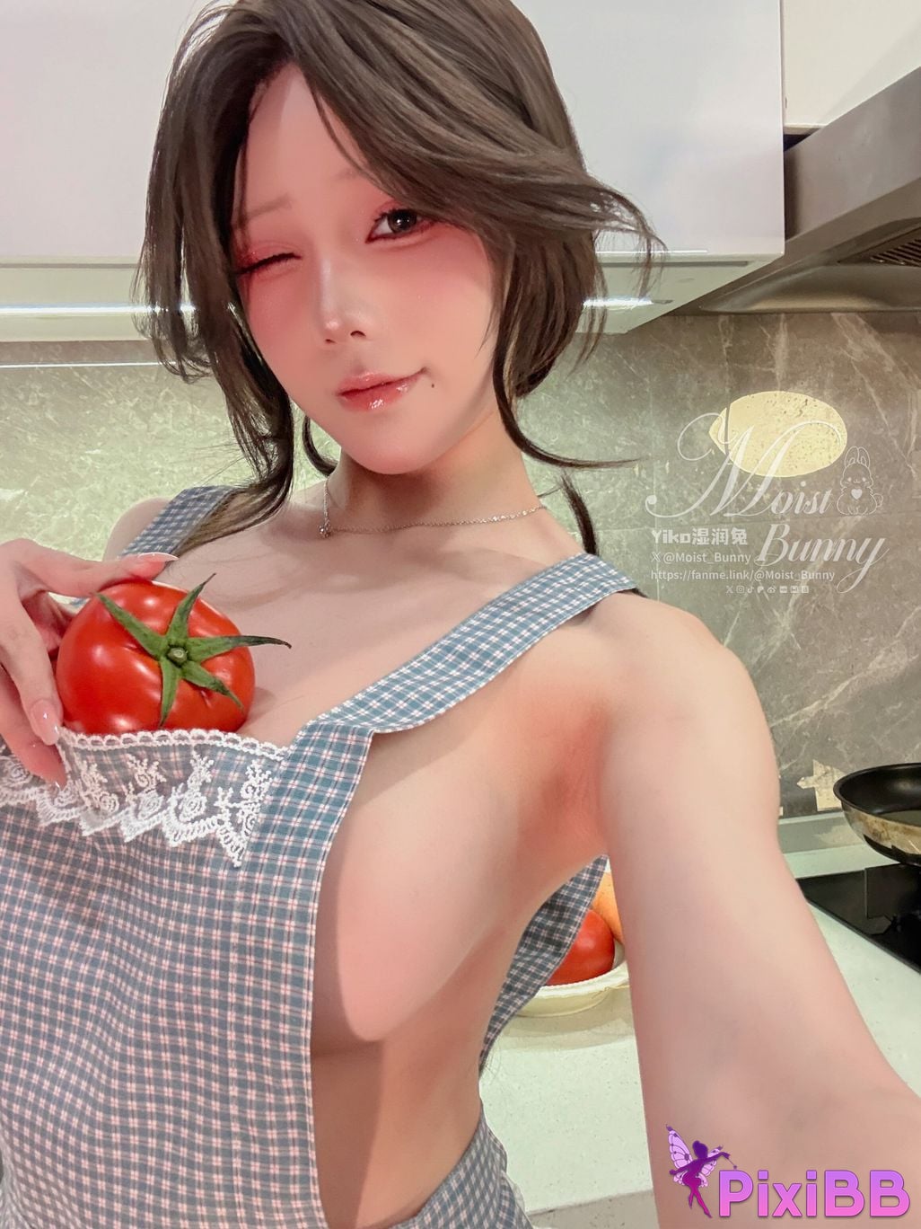 Cosplayer Sticky Dumpling Rabbit 2026 Year 03 monthly works mothers scent PixiBB.COM 089