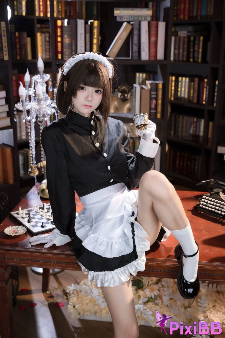 Cosplay Jiuqi Meow Liuli Chuanchun PixiBB.COM 002