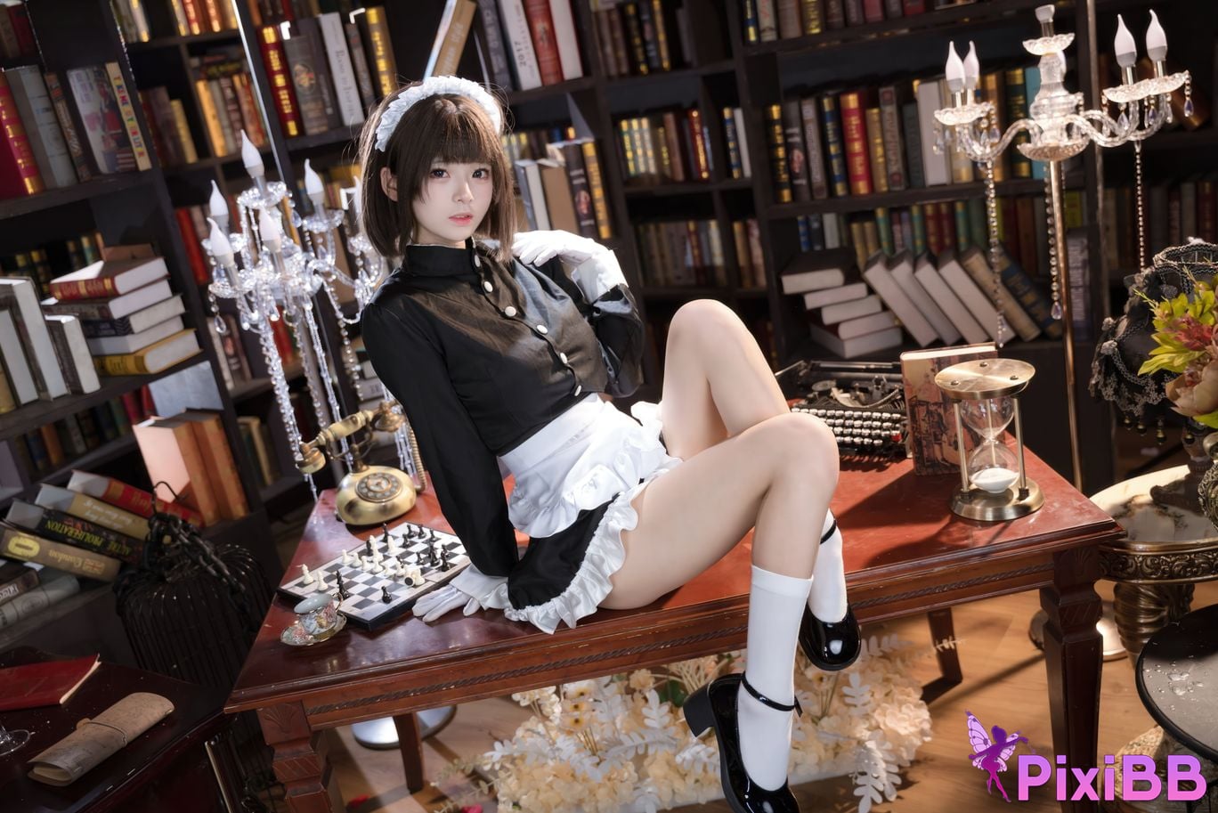 Cosplay Jiuqi Meow Liuli Chuanchun PixiBB.COM 034