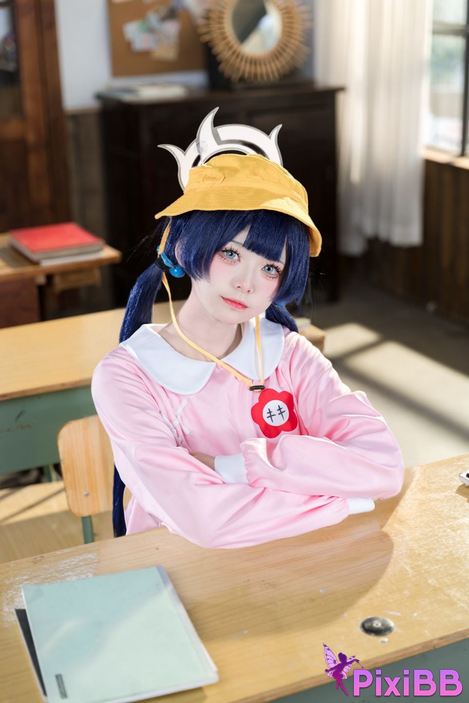 Cosplay Jiuqi Meow Blue Archives Feisaki Kindergarten PixiBB.COM 001