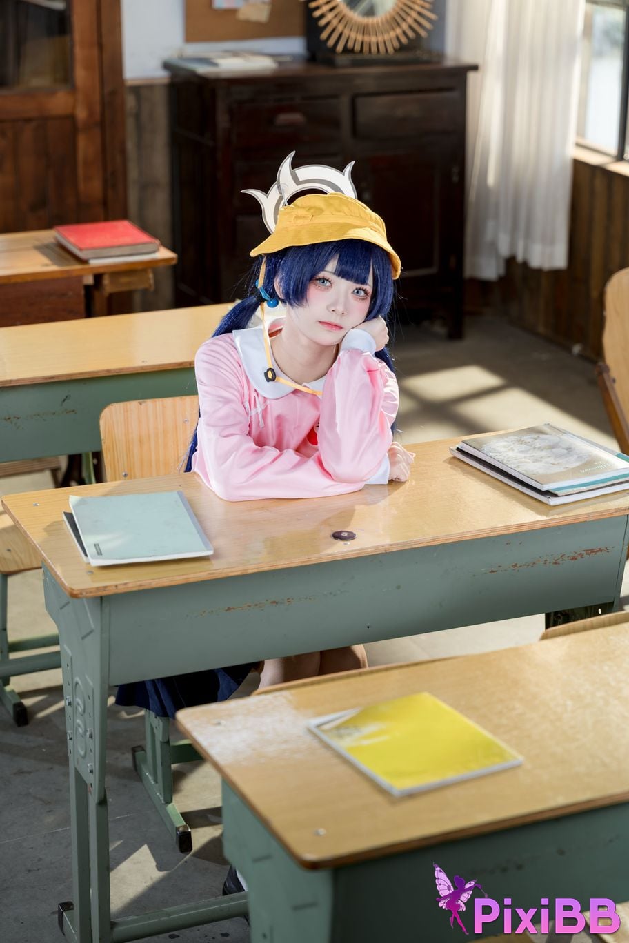 Cosplay Jiuqi Meow Blue Archives Feisaki Kindergarten PixiBB.COM 002