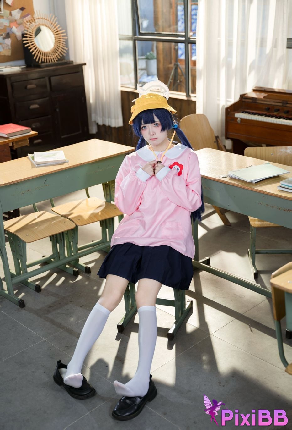 Cosplay Jiuqi Meow Blue Archives Feisaki Kindergarten PixiBB.COM 006