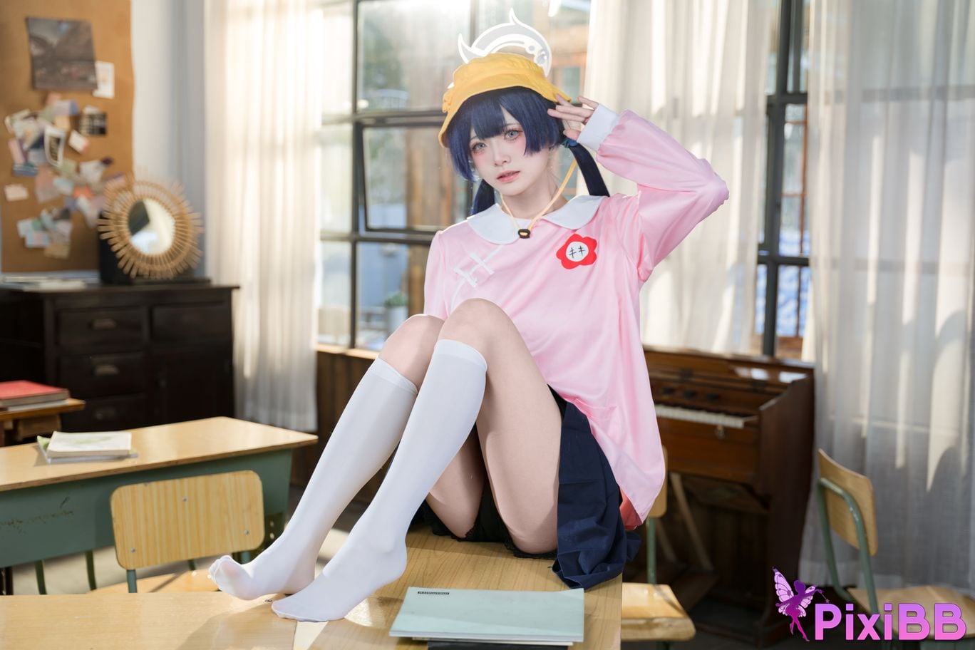 Cosplay Jiuqi Meow Blue Archives Feisaki Kindergarten PixiBB.COM 014