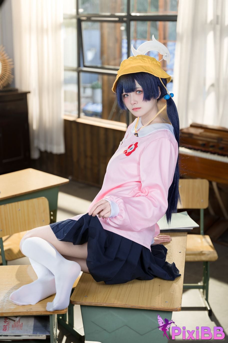 Cosplay Jiuqi Meow Blue Archives Feisaki Kindergarten PixiBB.COM 018