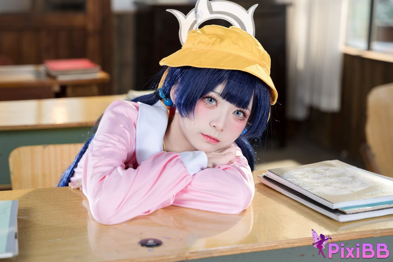 Cosplay Jiuqi Meow Blue Archives Feisaki Kindergarten PixiBB.COM 025