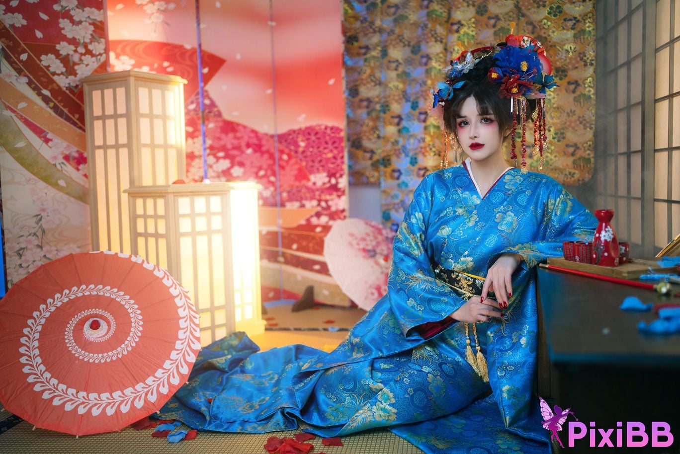 Cosplayer Deer eight years old Oirans end PixiBB.COM 001