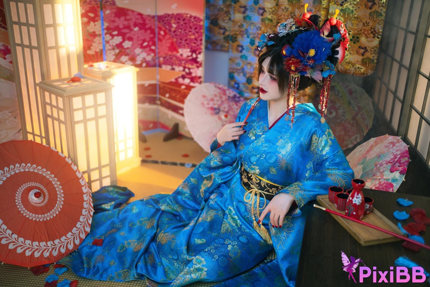 Cosplayer Deer eight years old Oirans end PixiBB.COM 003