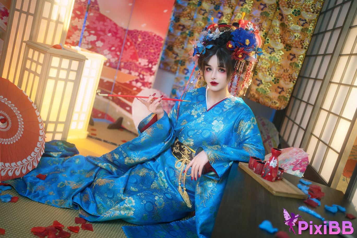 Cosplayer Deer eight years old Oirans end PixiBB.COM 005