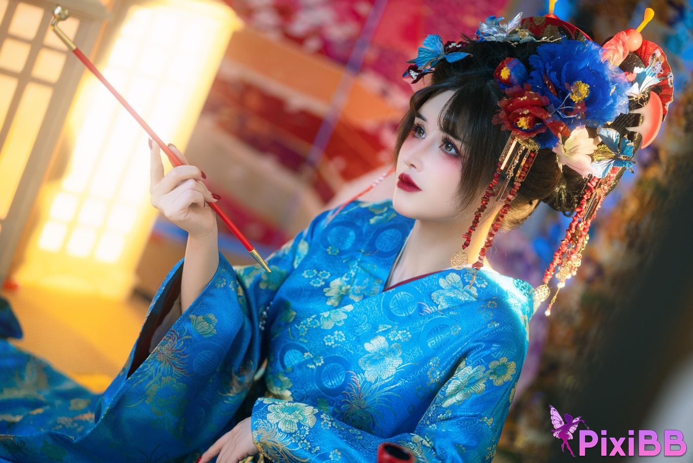 Cosplayer Deer eight years old Oirans end PixiBB.COM 009