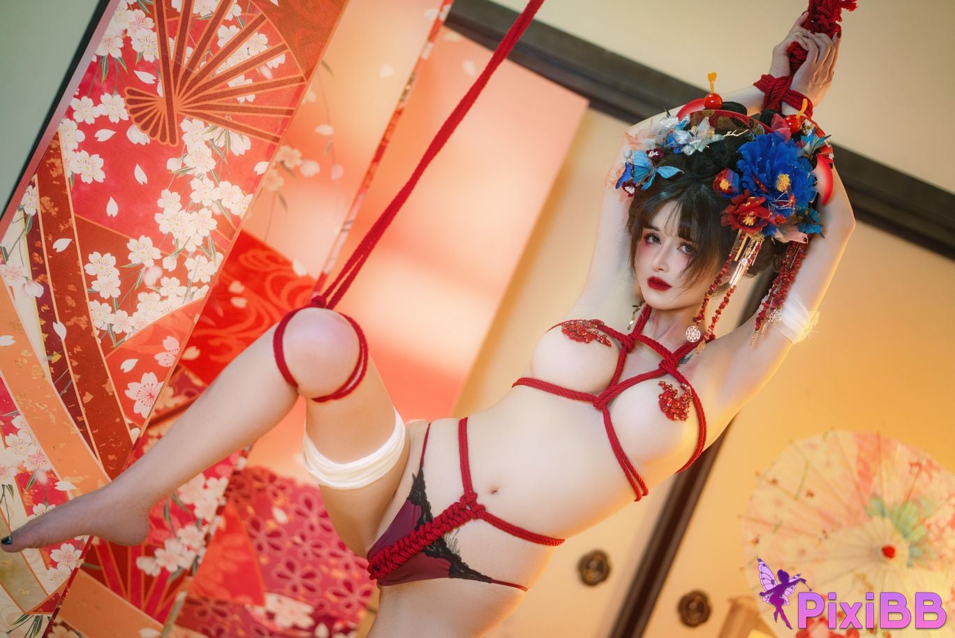 Cosplayer Deer eight years old Oirans end PixiBB.COM 061