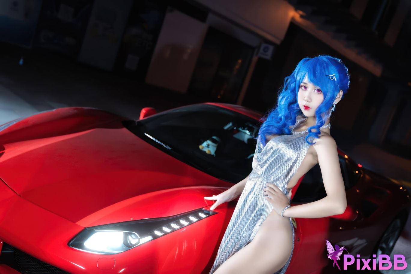 Cosplayer sprout o0 azur lane st louis dress PixiBB.COM 001