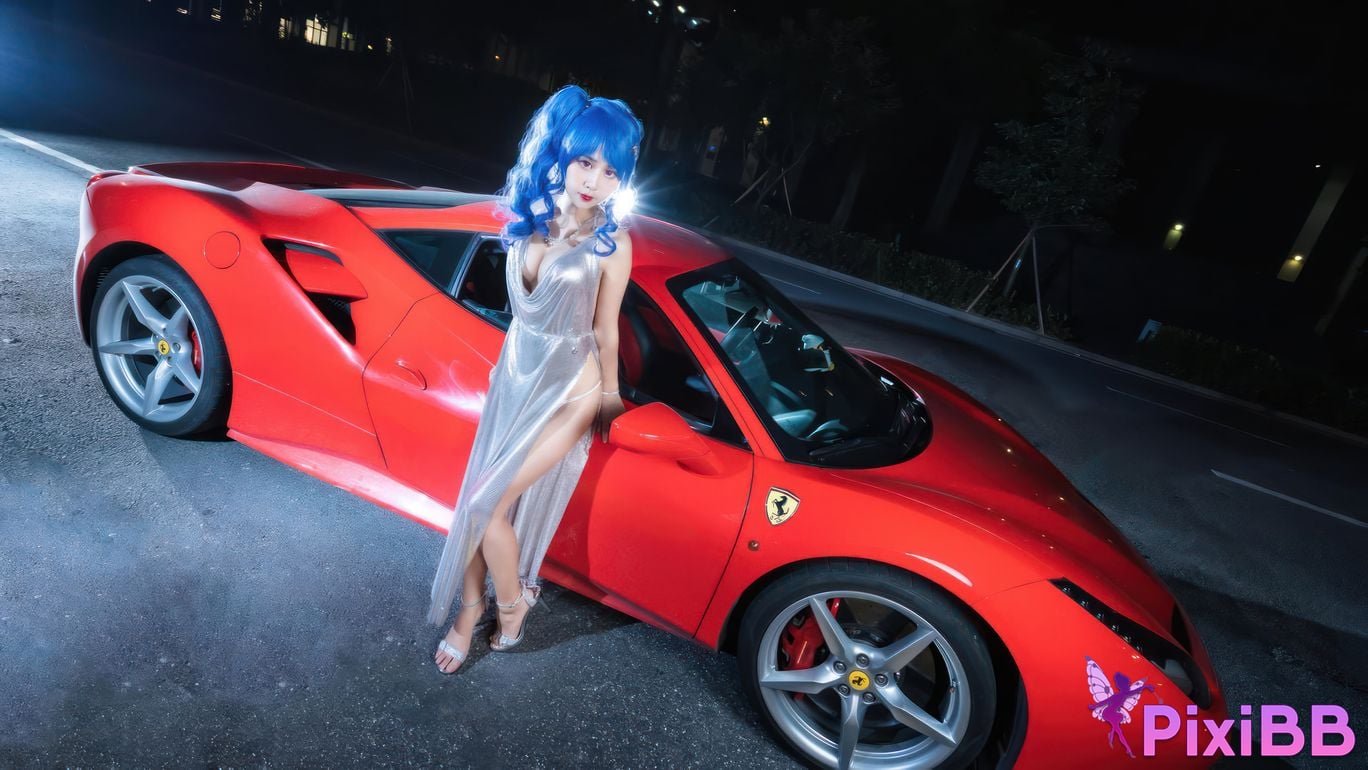 Cosplayer sprout o0 azur lane st louis dress PixiBB.COM 004