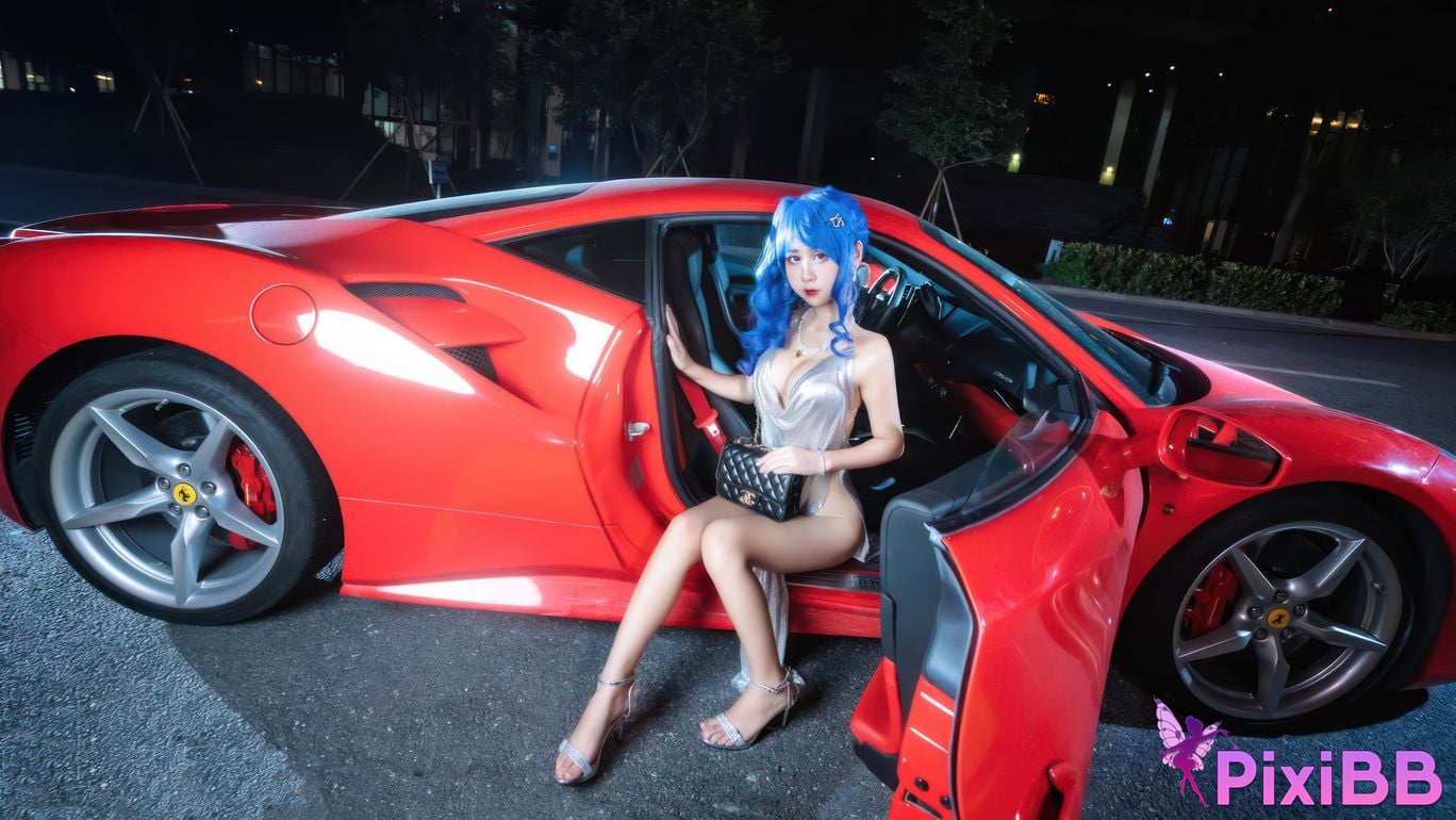 Cosplayer sprout o0 azur lane st louis dress PixiBB.COM 005