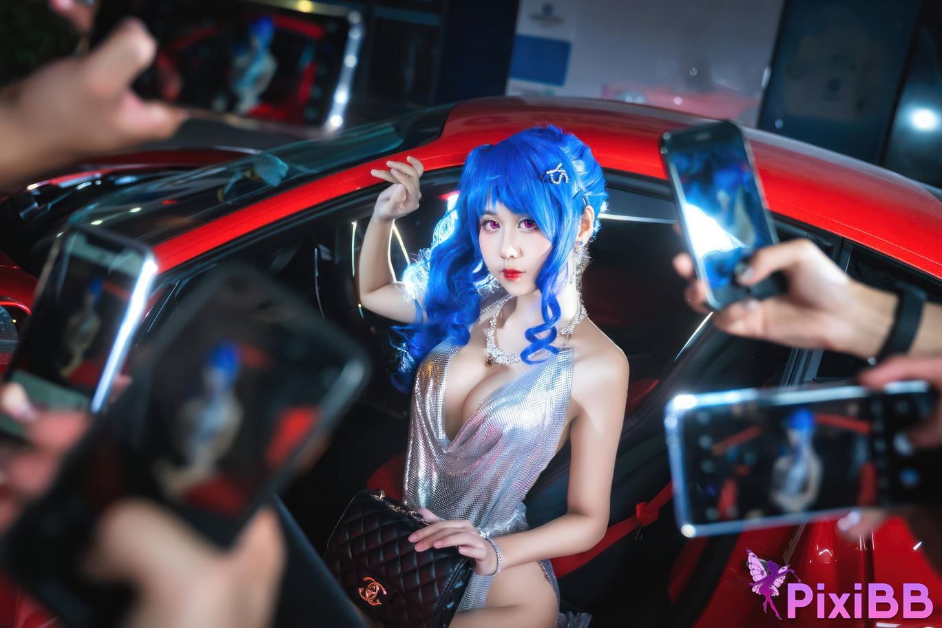 Cosplayer sprout o0 azur lane st louis dress PixiBB.COM 009