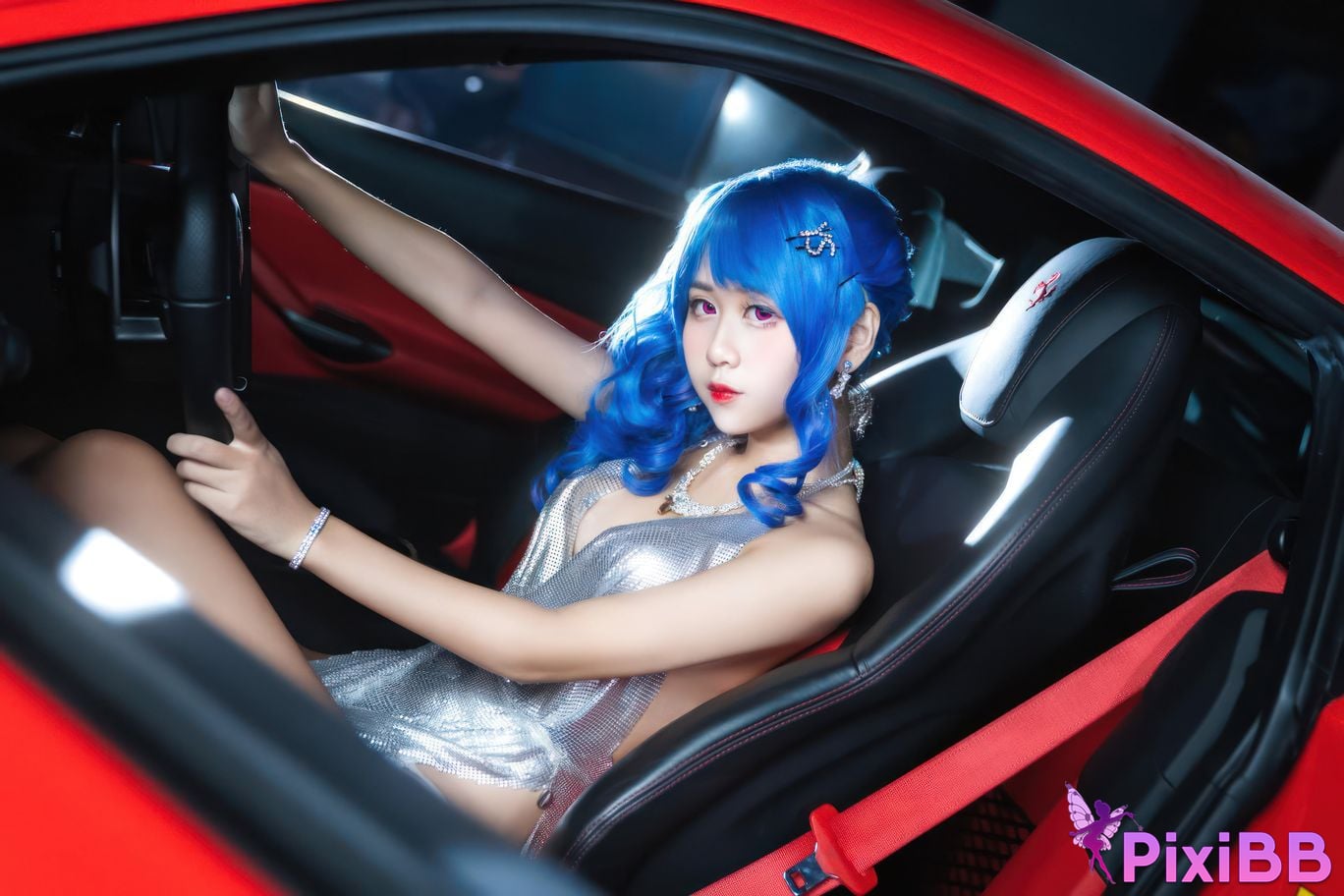 Cosplayer sprout o0 azur lane st louis dress PixiBB.COM 010