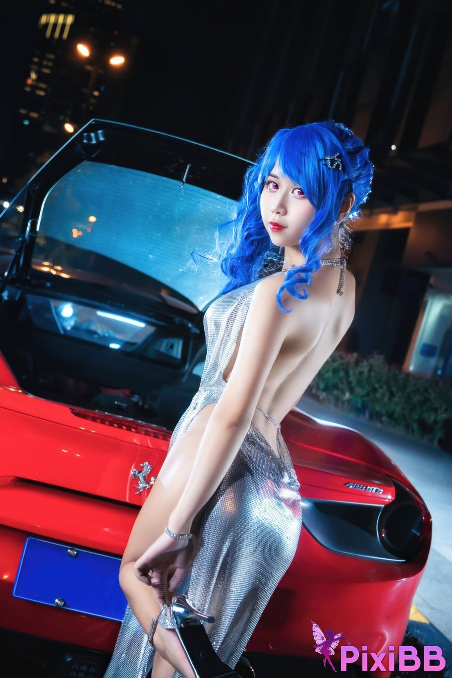 Cosplayer sprout o0 azur lane st louis dress PixiBB.COM 016