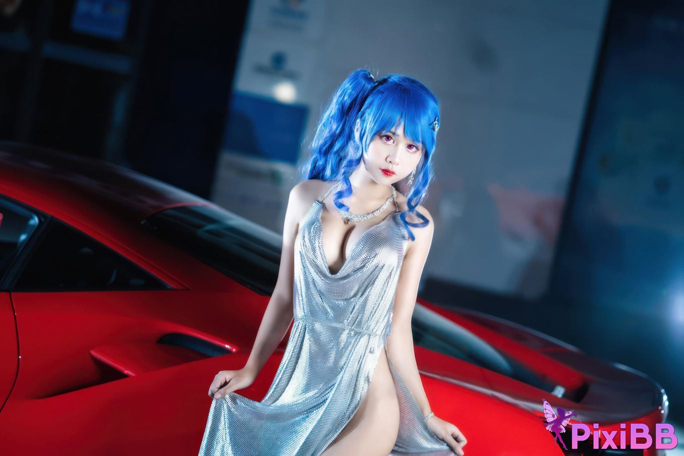 Cosplayer sprout o0 azur lane st louis dress PixiBB.COM 017