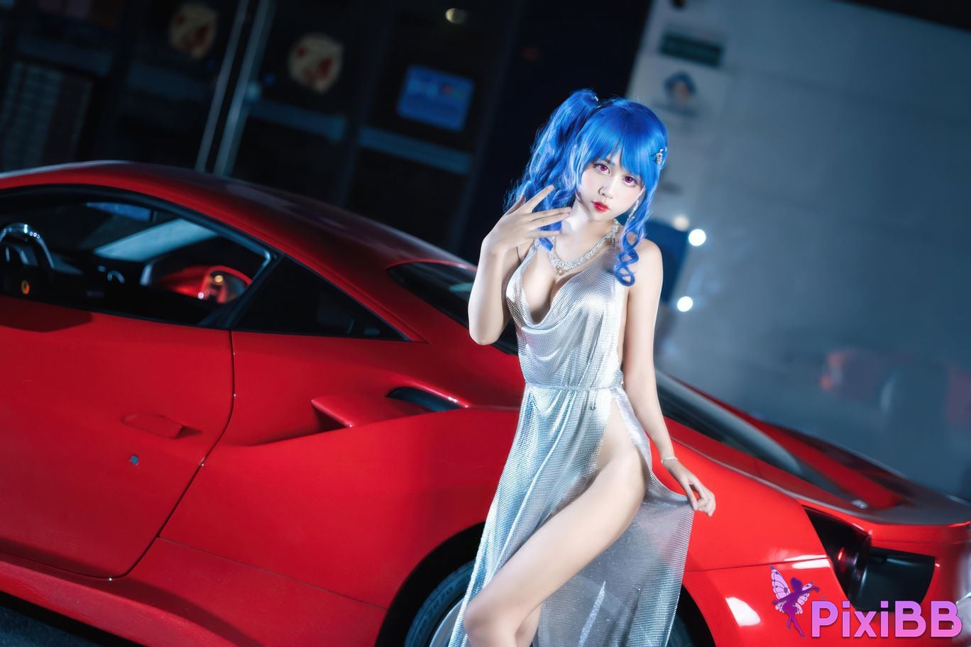 Cosplayer sprout o0 azur lane st louis dress PixiBB.COM 018