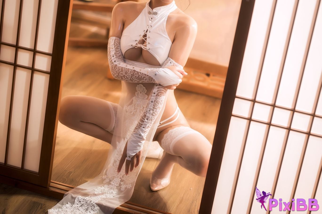 Cosplayer sprout o0 smoke PixiBB.COM 024