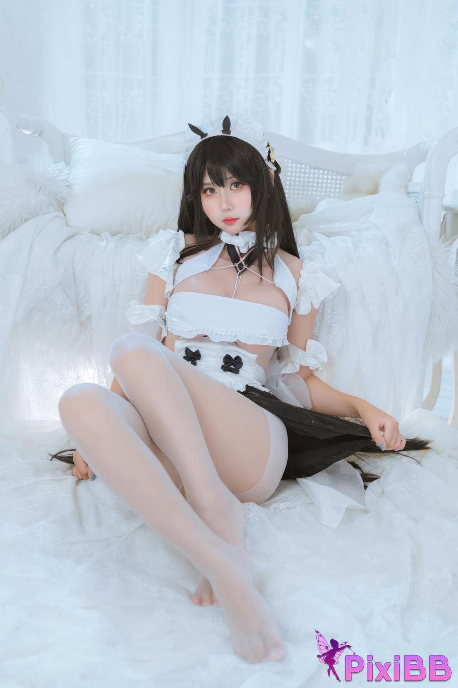 Cosplayer sprout o0 azur lane Not scratching the maid PixiBB.COM 007