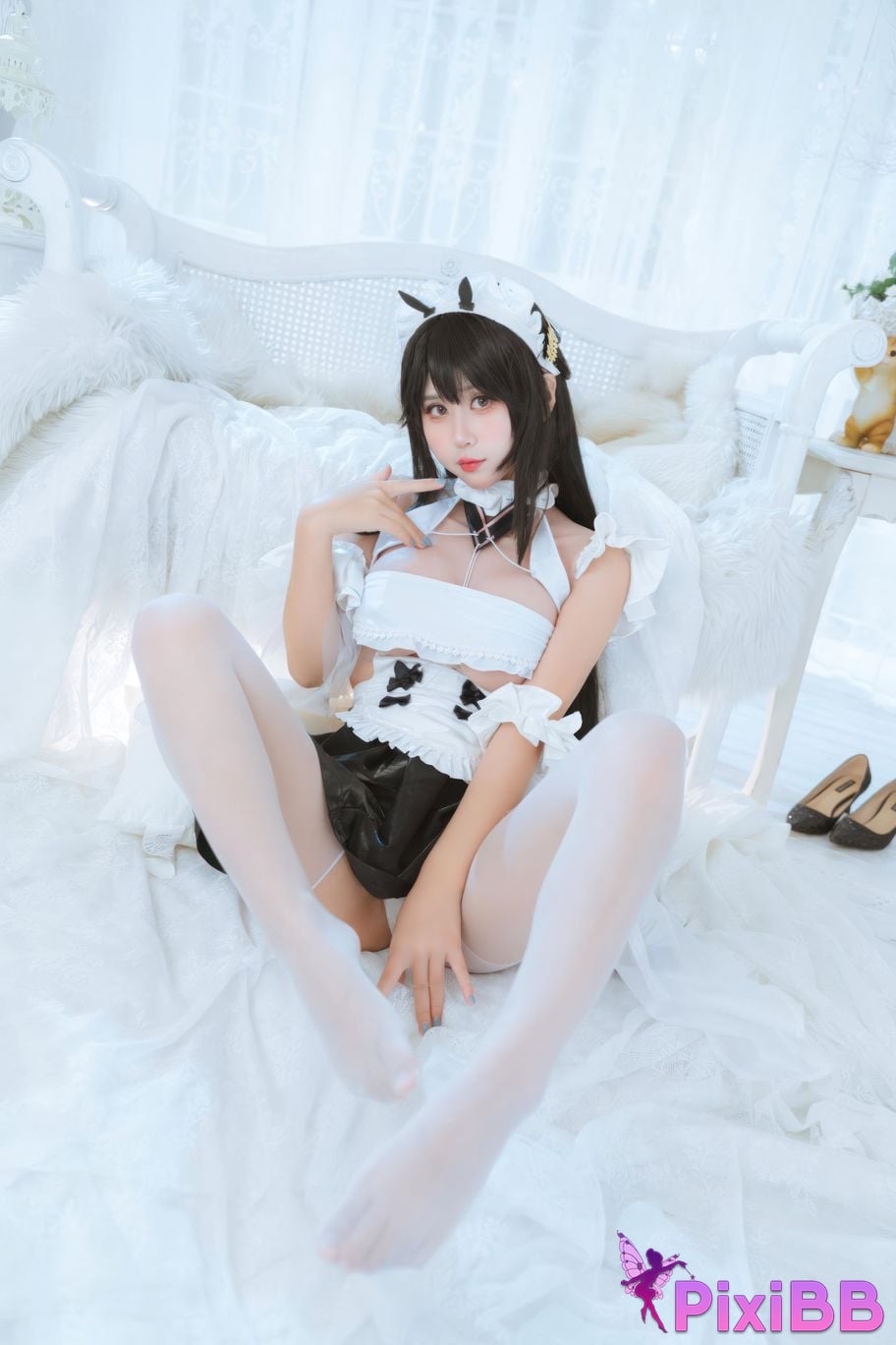 Cosplayer sprout o0 azur lane Not scratching the maid PixiBB.COM 010