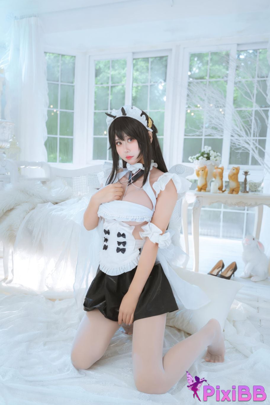 Cosplayer sprout o0 azur lane Not scratching the maid PixiBB.COM 022