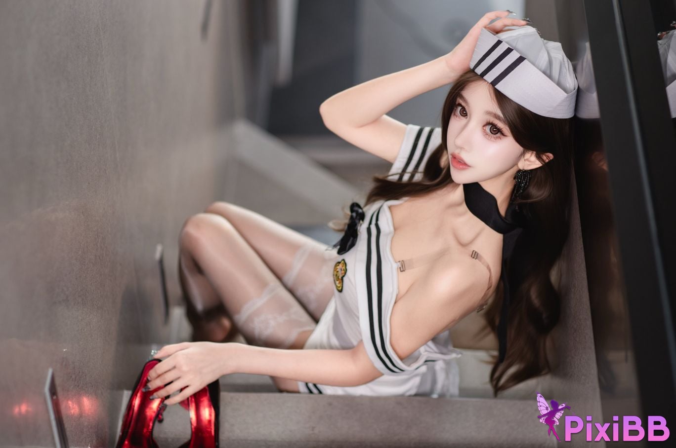 Cosplayer Expired rice noodles sailor PixiBB.COM 006