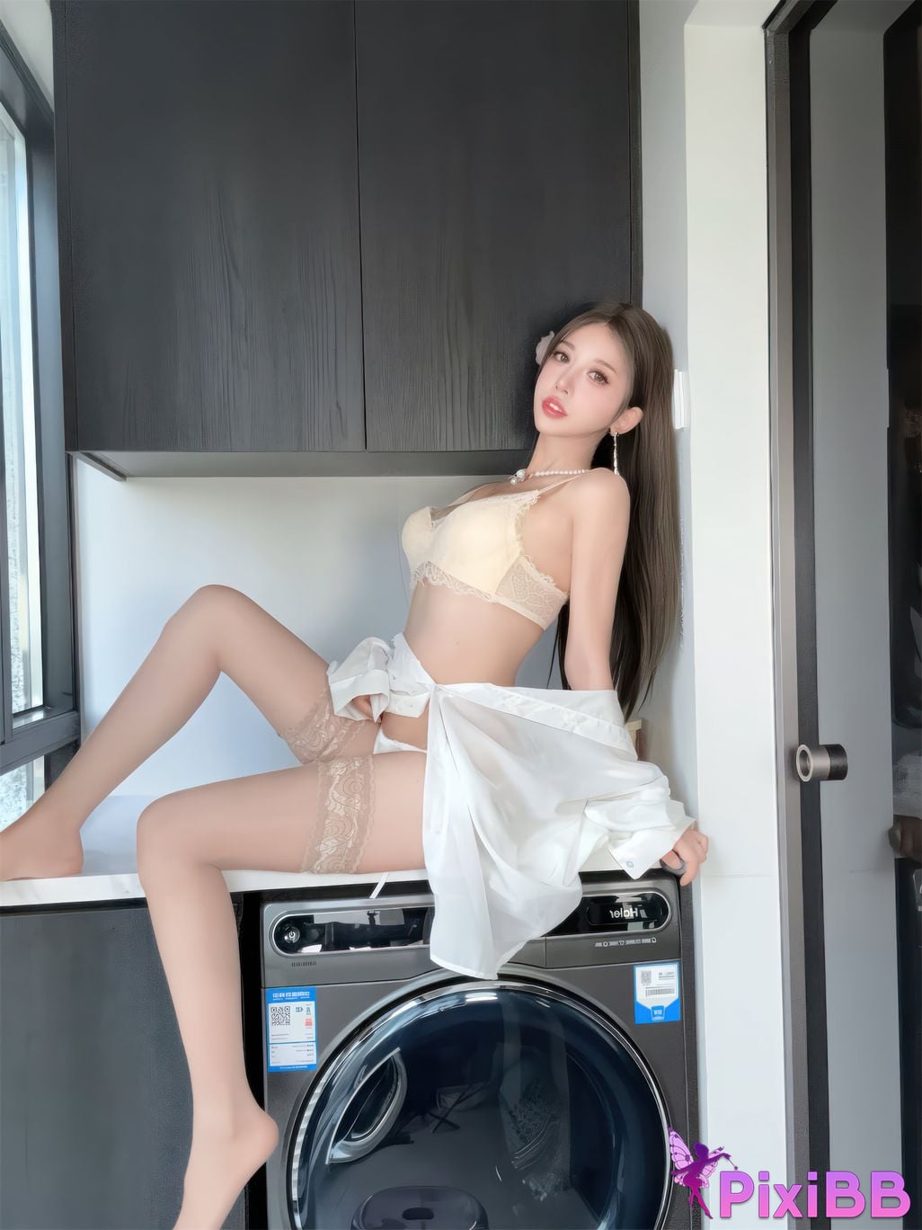 Cosplay Expired Rice Noodle Meow Shy Wife PixiBB.COM 002