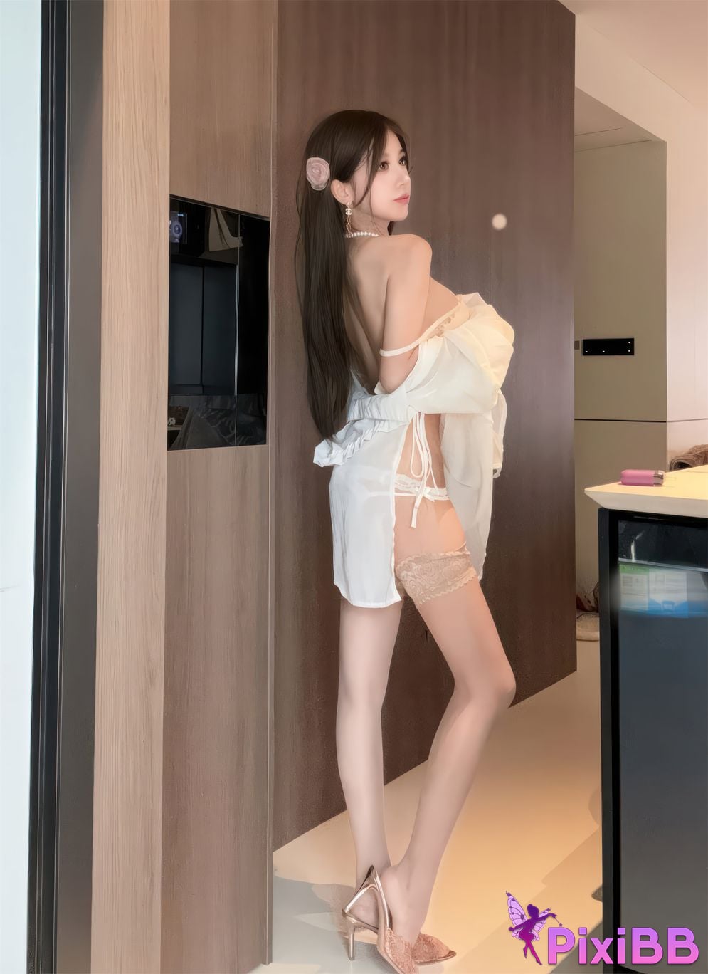 Cosplay Expired Rice Noodle Meow Shy Wife PixiBB.COM 029