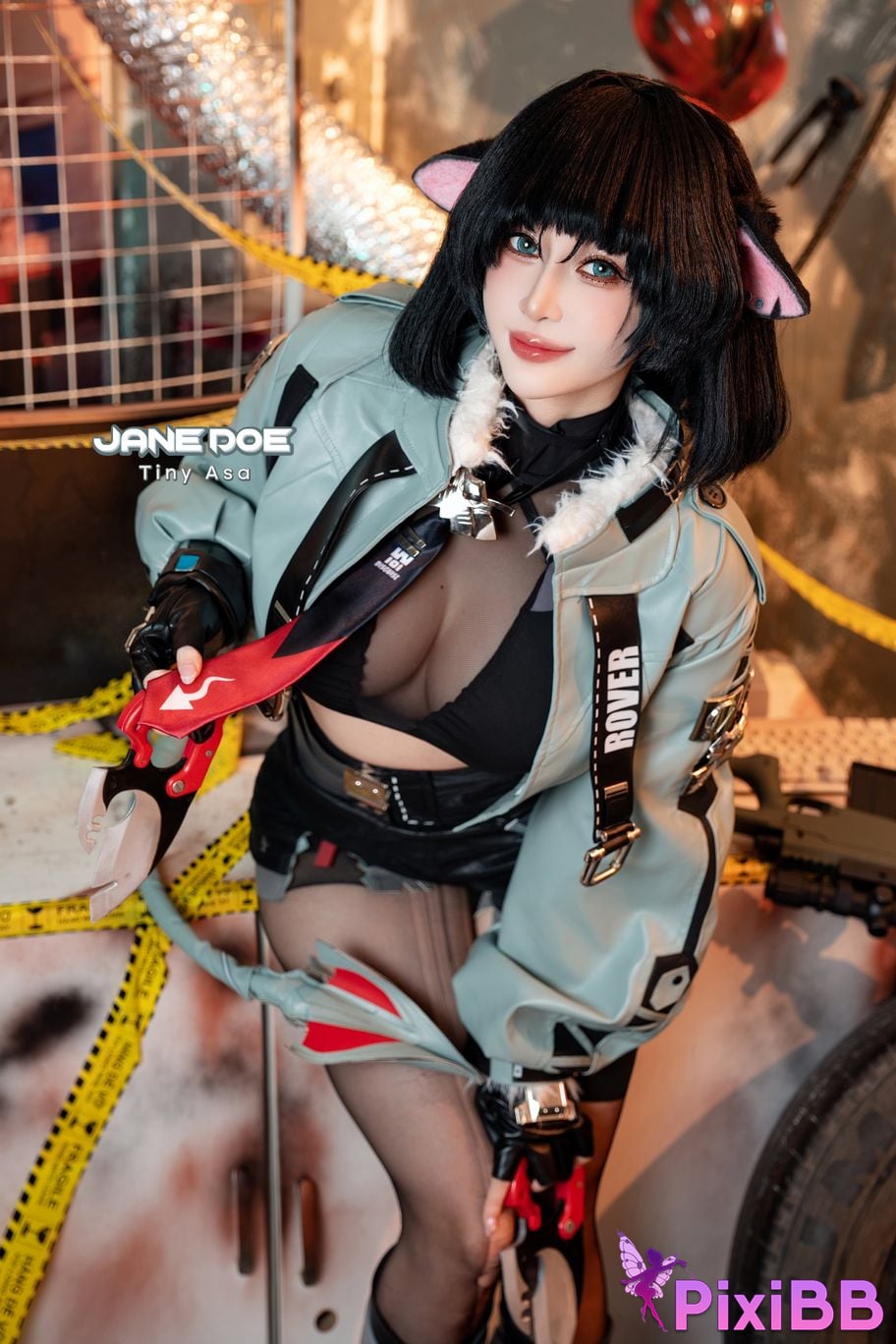 Cosplayer Tiny Asa Jane Doe Zenless Zone Zero absolute zero simple Du PixiBB.COM 001