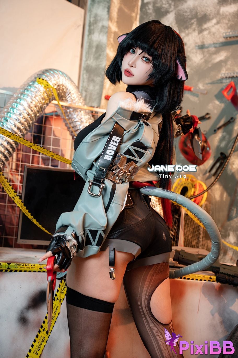 Cosplayer Tiny Asa Jane Doe Zenless Zone Zero absolute zero simple Du PixiBB.COM 003