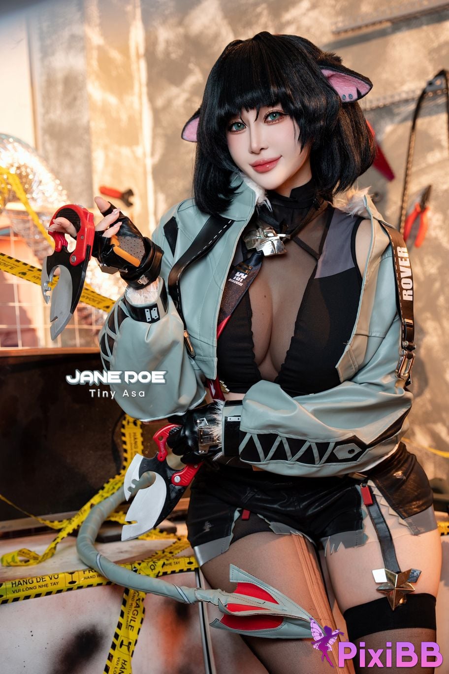 Cosplayer Tiny Asa Jane Doe Zenless Zone Zero absolute zero simple Du PixiBB.COM 045