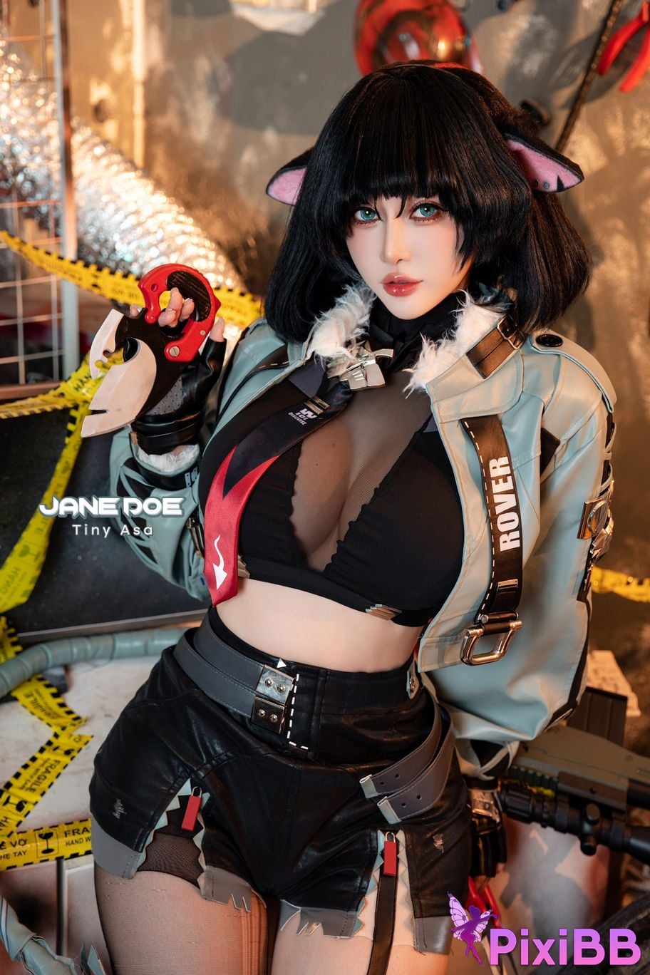 Cosplayer Tiny Asa Jane Doe Zenless Zone Zero absolute zero simple Du PixiBB.COM 046