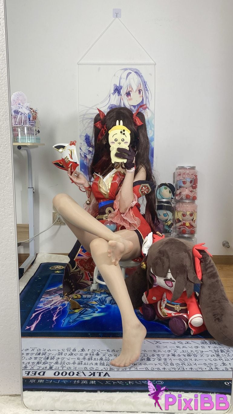 Cosplayer white oak Shirly Collapse Stardome Railway firework PixiBB.COM 046