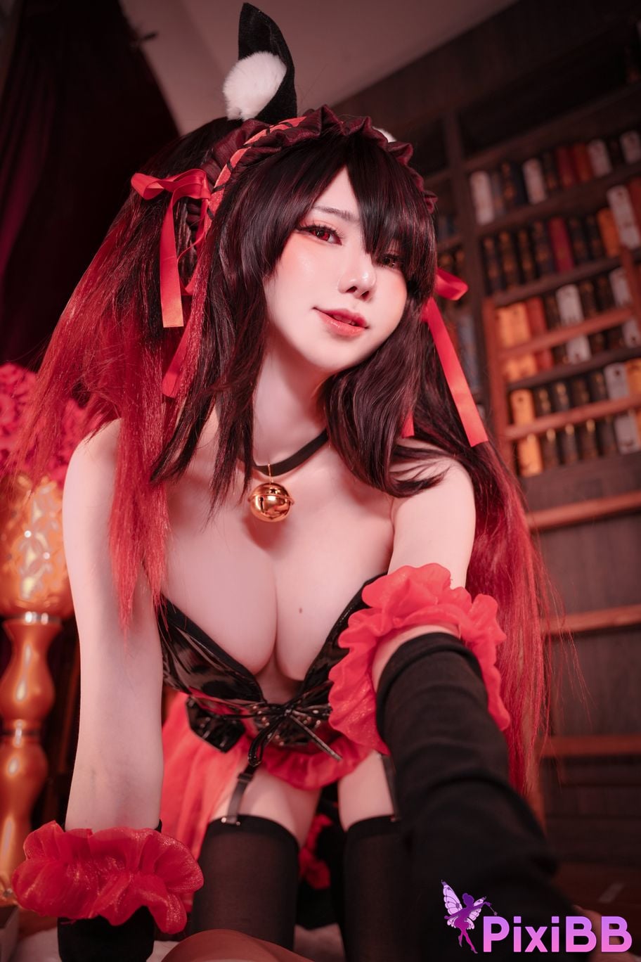 Cosplayer Sally Dora Snow Dorasnow Kurumi Cat Bunny Girl PixiBB.COM 003